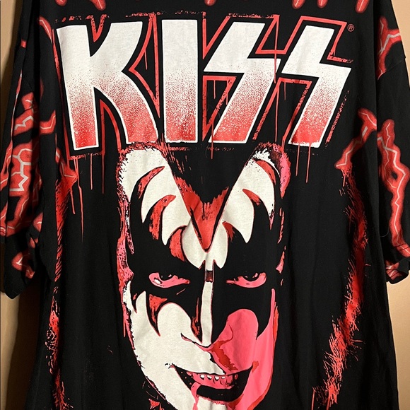 Kiss Other - 😄KISS Tshirt Gene Simons oversized xl
